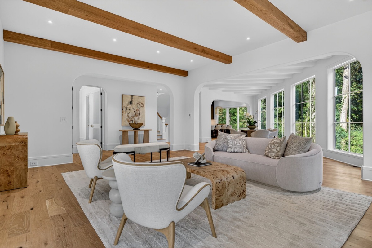 After staging by Design2Sell — Metro Atlanta living area